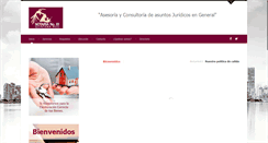 Desktop Screenshot of notario61cancun.com